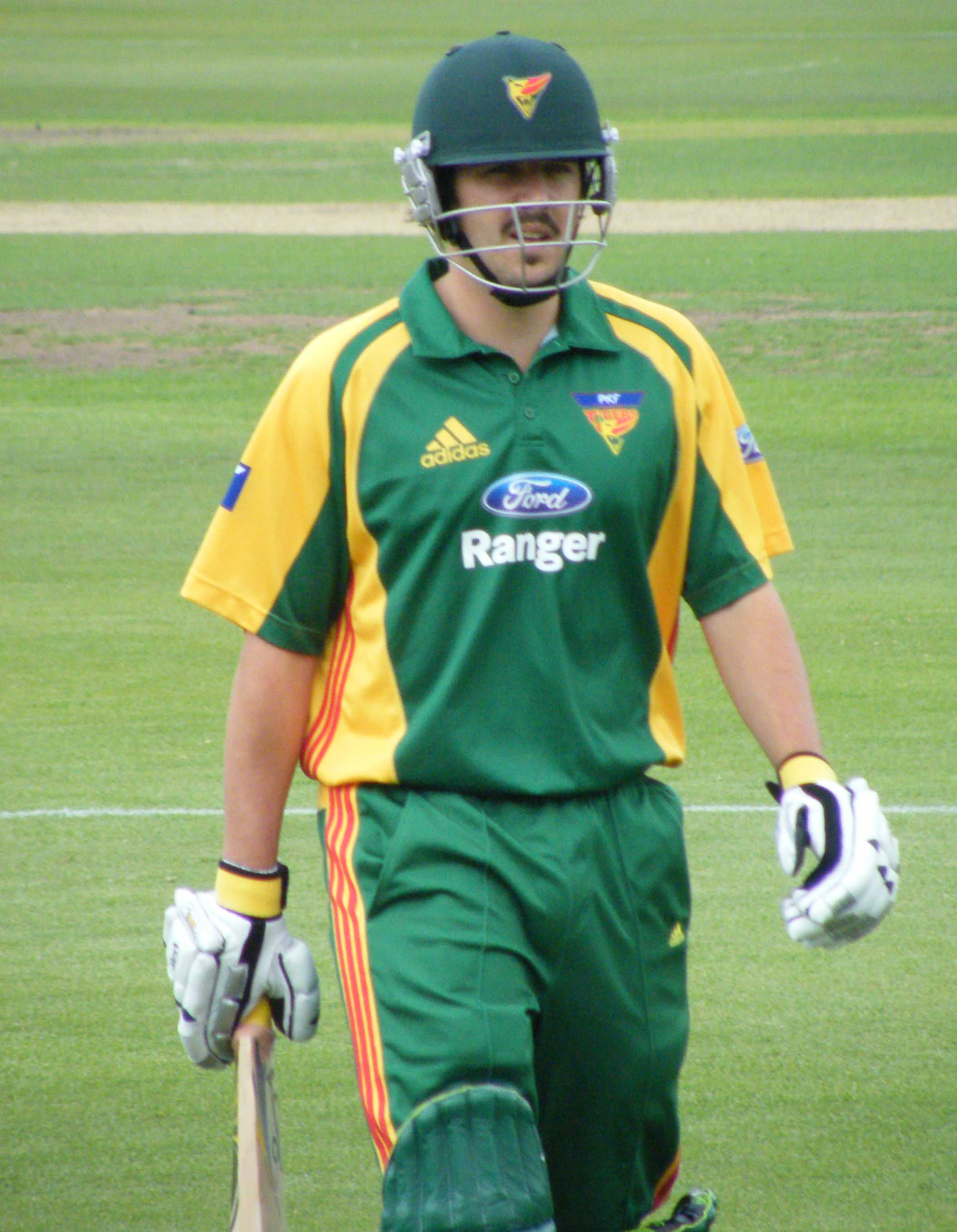 Tasmanian opening bowler Brett Geeves took four wickets in the match.