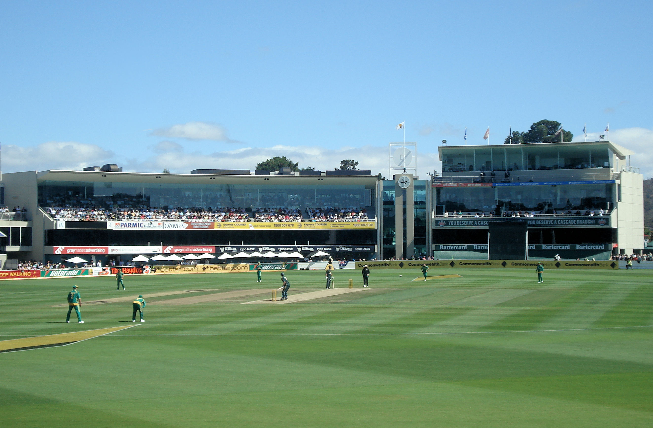 Bellerive Oval is Tasmania's current home ground.