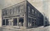 Ellis & Howard's first store and warehouse location in 1930.
