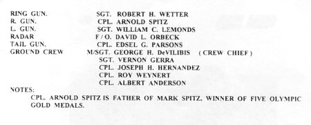 "Supine Sue Crew List #2