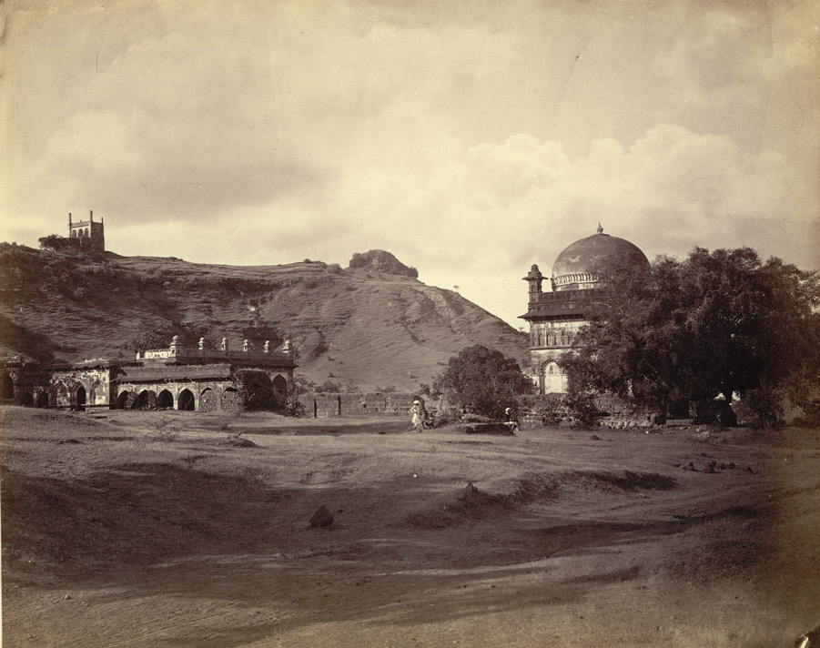 Malik Ambar's Tomb Khuldabad 1860s