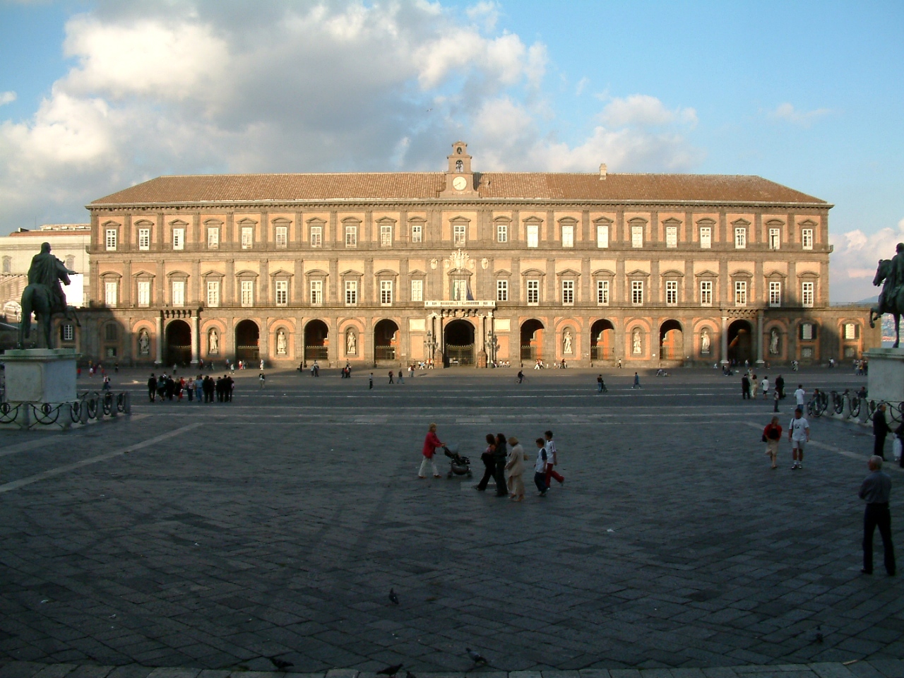 The Royal Palace of Naples.