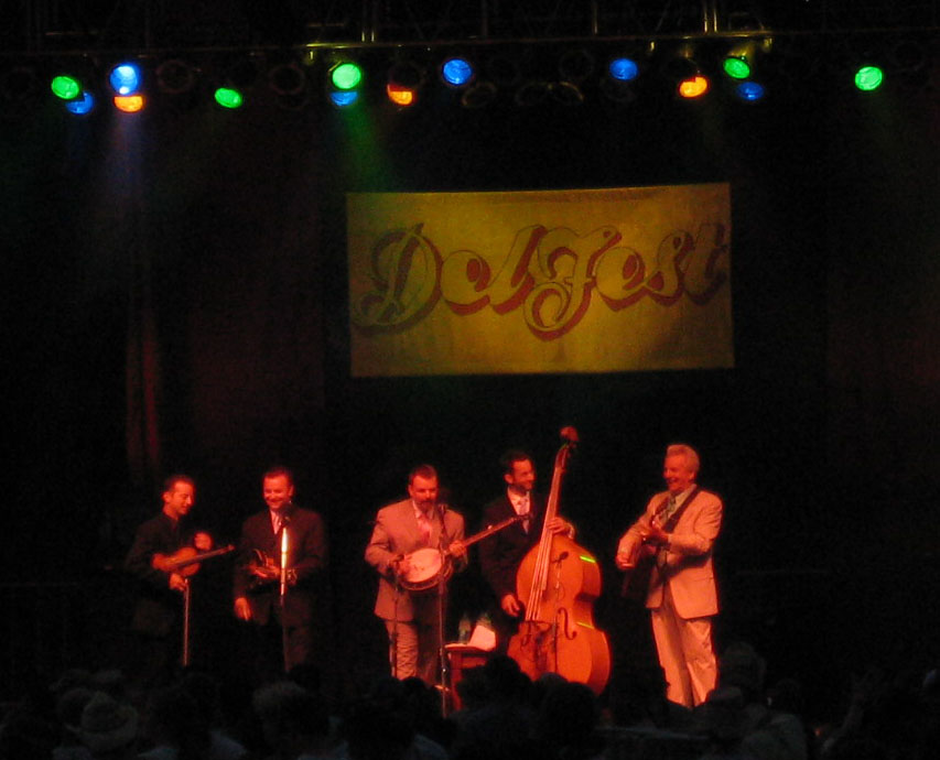 Del McCoury Band at 2nd annual DelFest, 2009