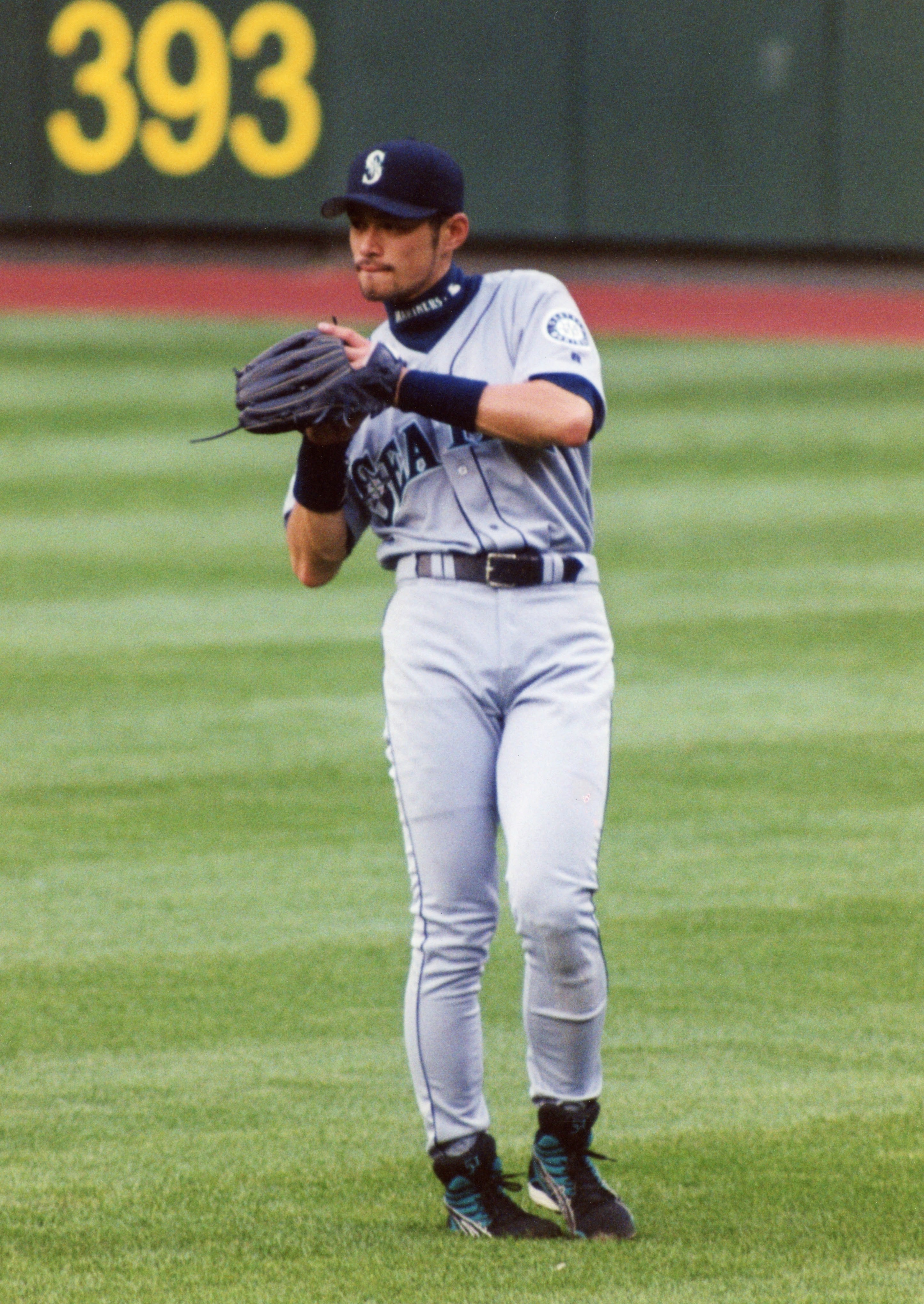 Ichiro Suzuki has started eight games total for the Mariners with six in right field and two in center field.