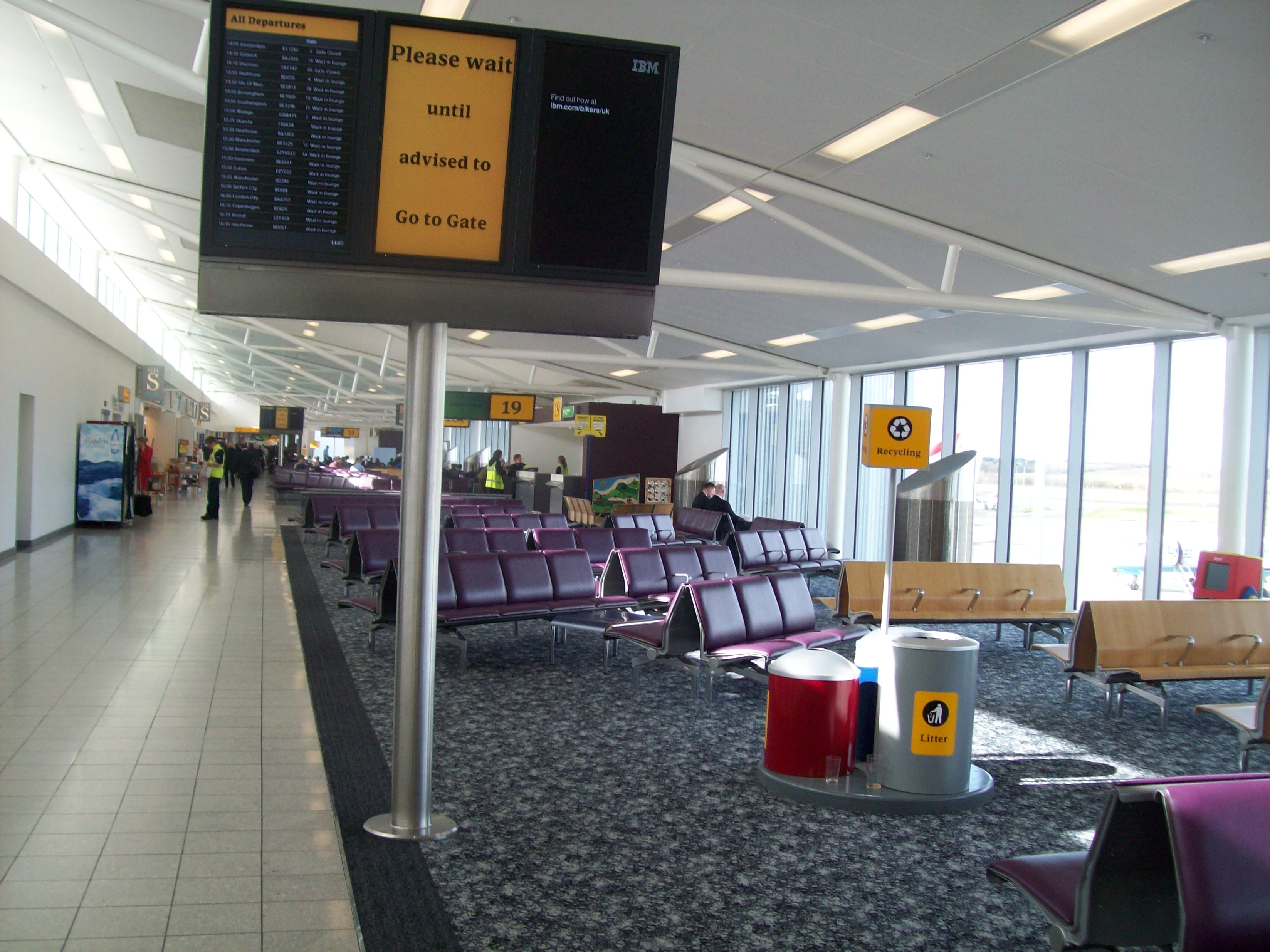 Edinburgh Airport is the busiest international airport in Scotland, with the busiest international route out of the airport being to Amsterdam Airport Schiphol