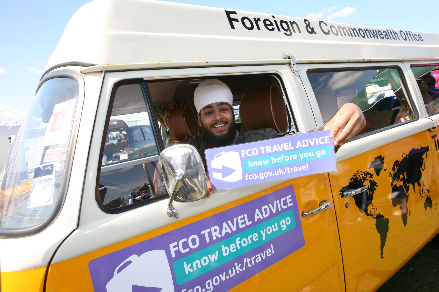 The Know Before You Go campaign at the London Mela