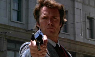 Eastwood as Inspector "Dirty" Harry Callahan in Dirty Harry