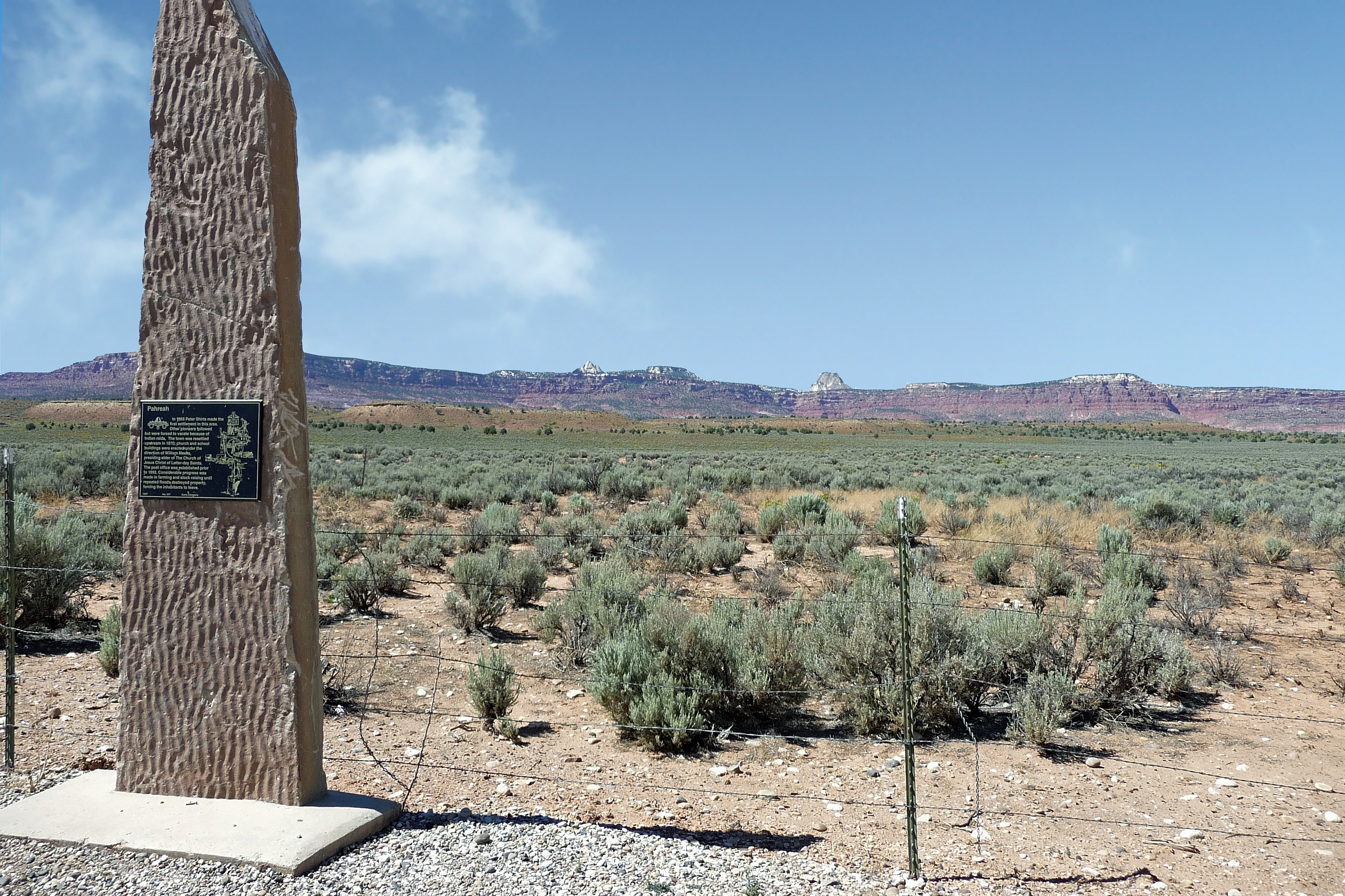 Pahreah site in Utah, filming location of The Outlaw Josey Wales (1976)