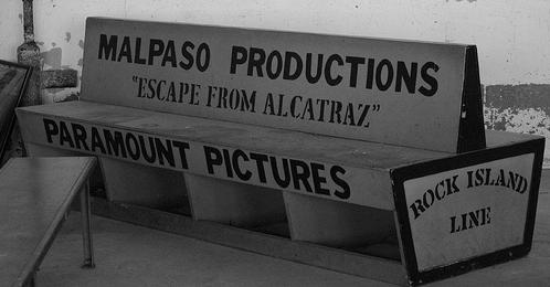 Malpaso bench, Escape from Alcatraz (1979)