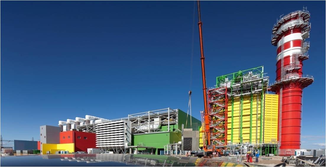  Heron II - A 147 MW open cycle gas - fired plant in Viotia, Greece.