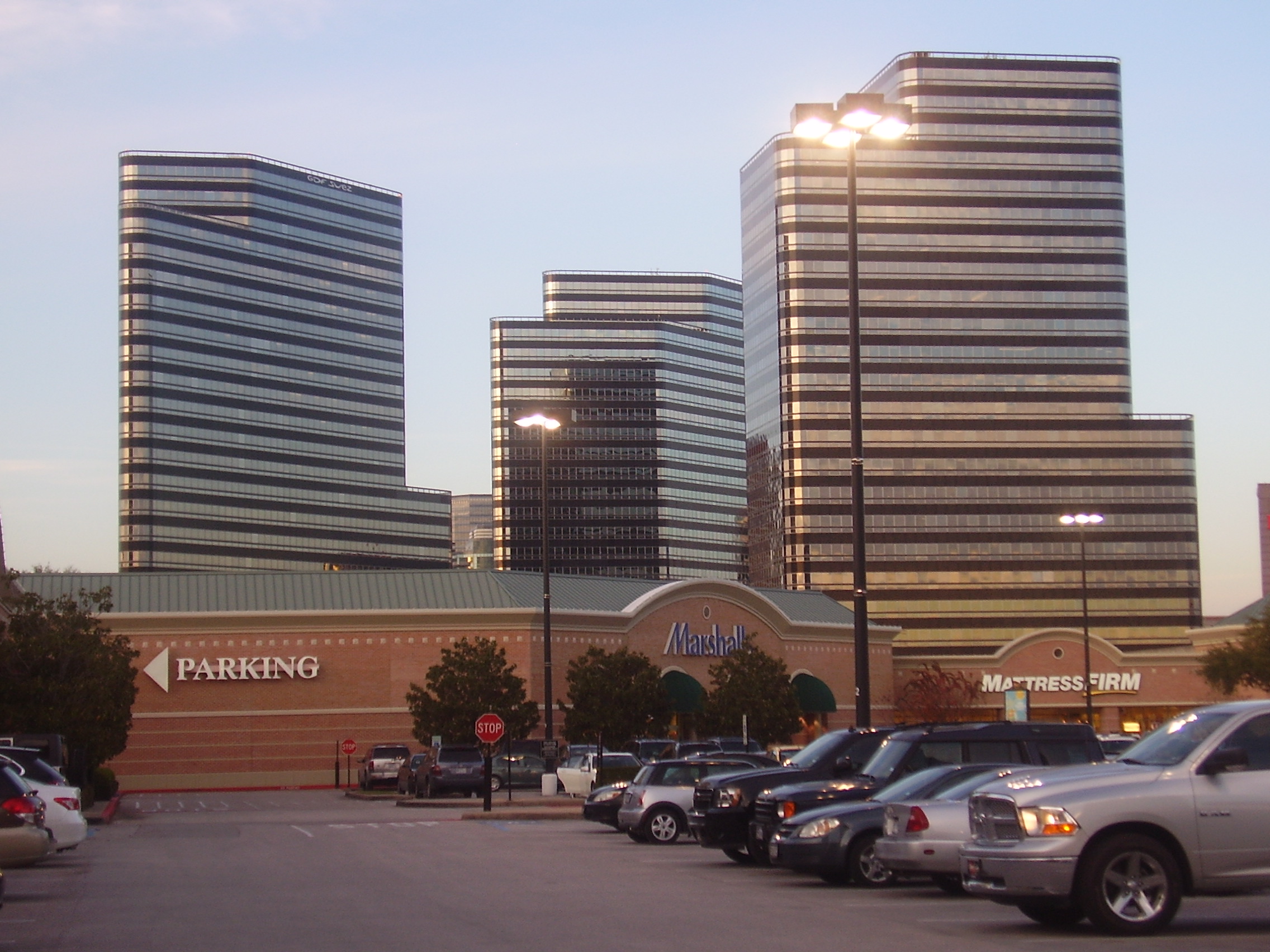 Post Oak Central, which houses the headquarters of GDF Suez
