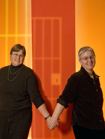 Burns and Schroeder completed their 28 hours of community service by staging a fundraiser screening of their film SoleJourney for The Center, Colorado's GLBT center.