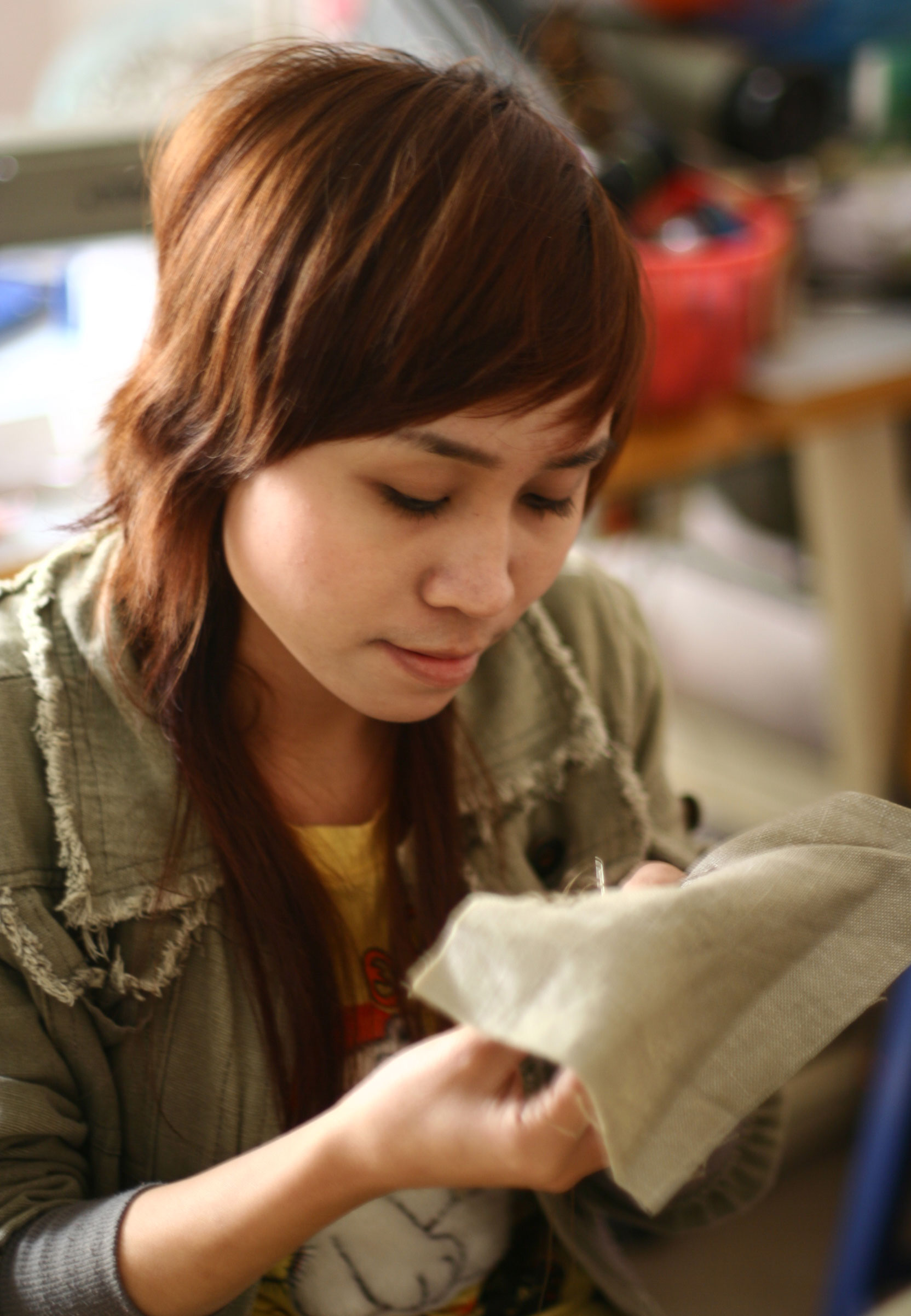Hand-made embroidery for a notebook cover|alt=Hand-made embroidery for a notebook cover