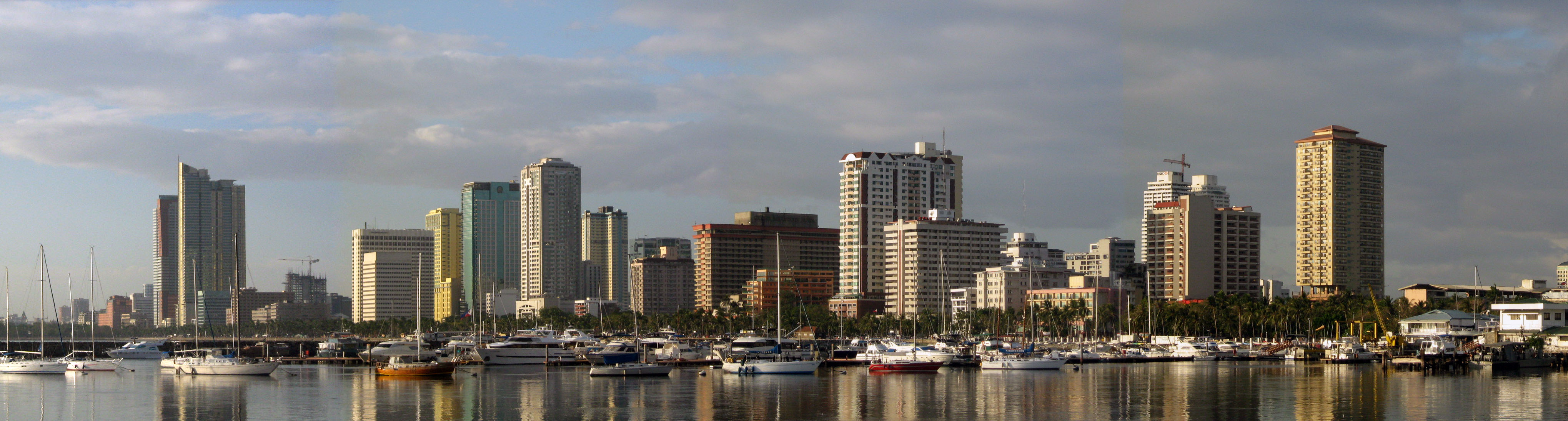 The city of Manila, although some miles away from Marikina but damaged by many earthquakes in the past decades