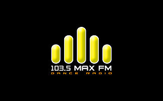 Max FM logo from 2009 to 2010.