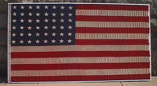 USS Pirate{{'}}s battle flag at Washington Naval Yard