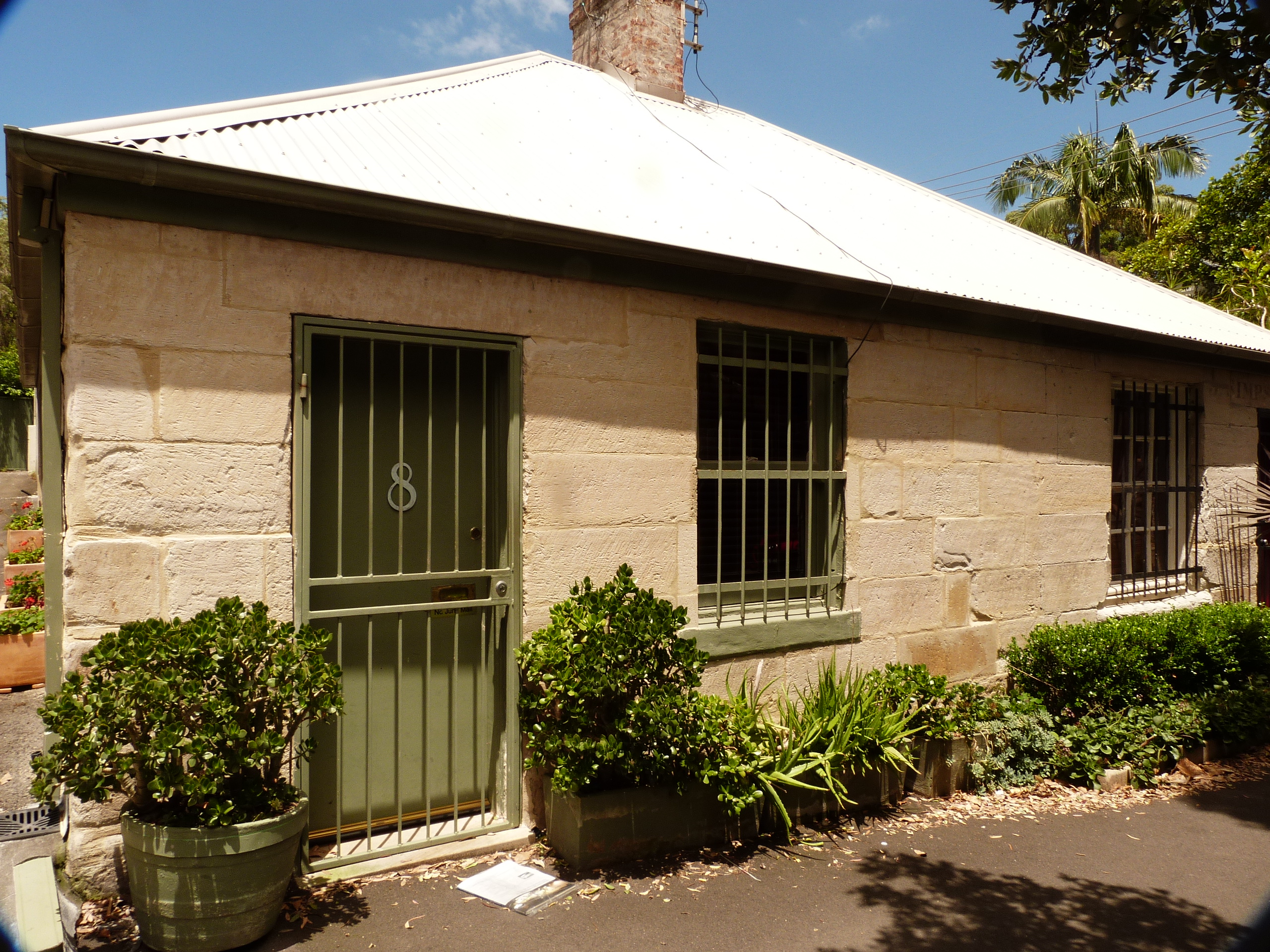Sandstone worker's cottage