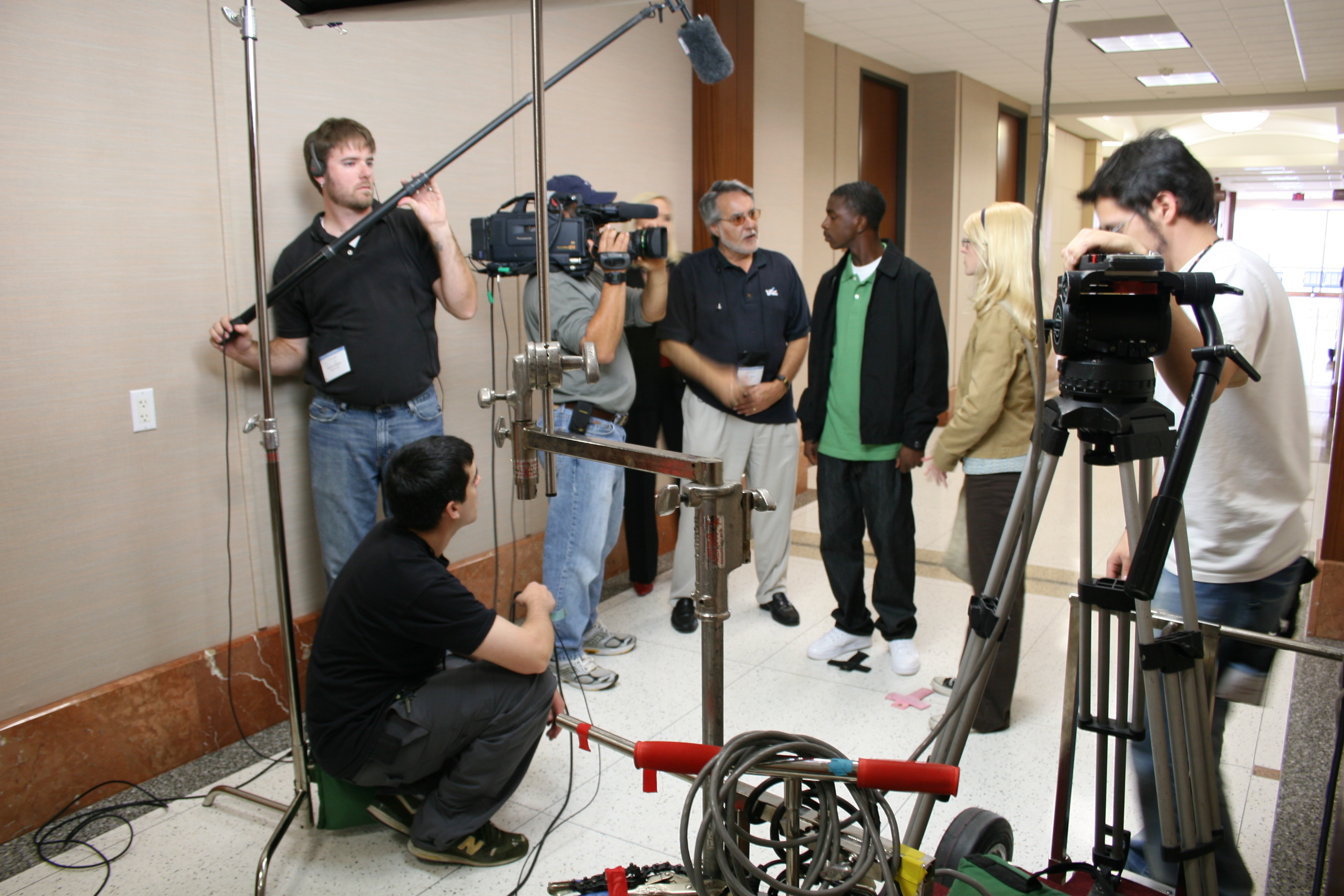 Directing young actors for the Children's Assessment Center