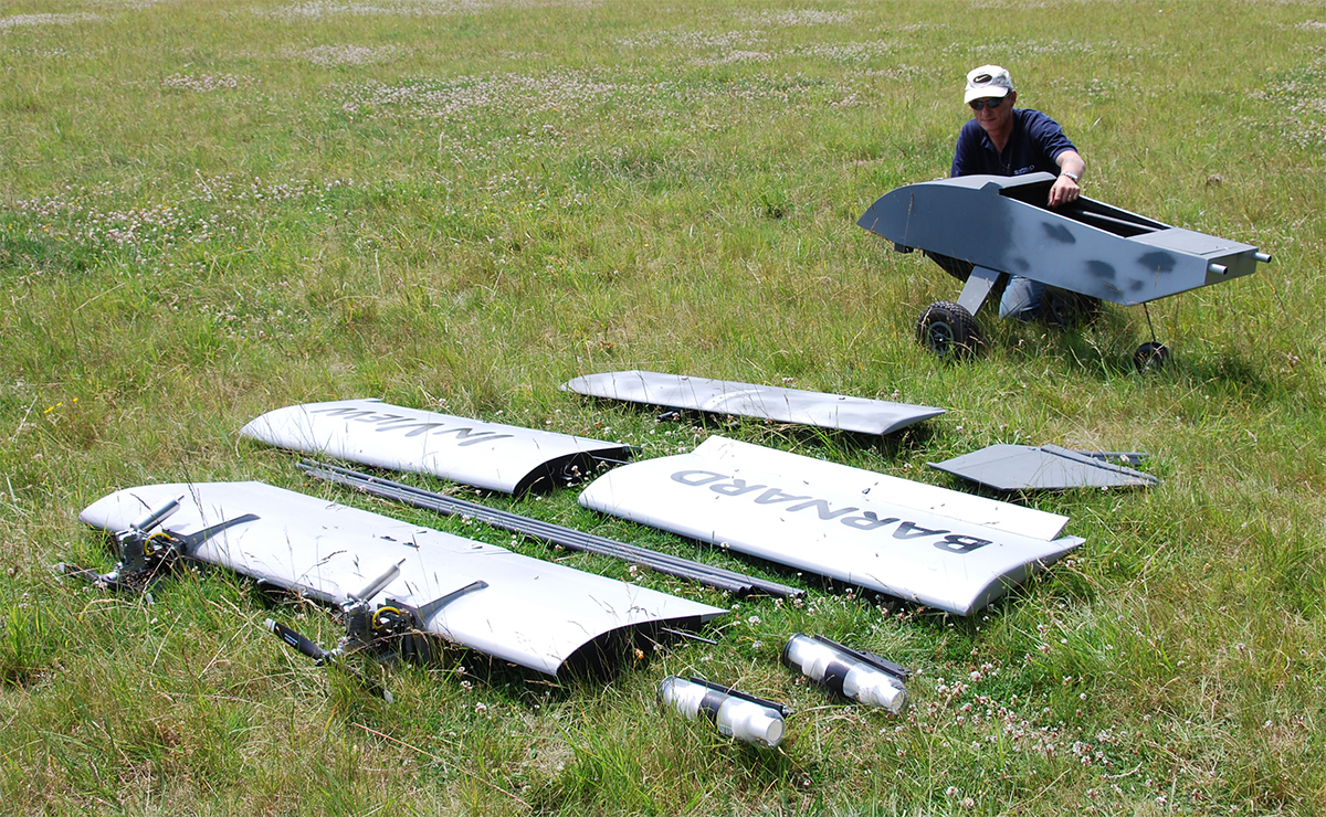 The InView UAV has a modular configuration.