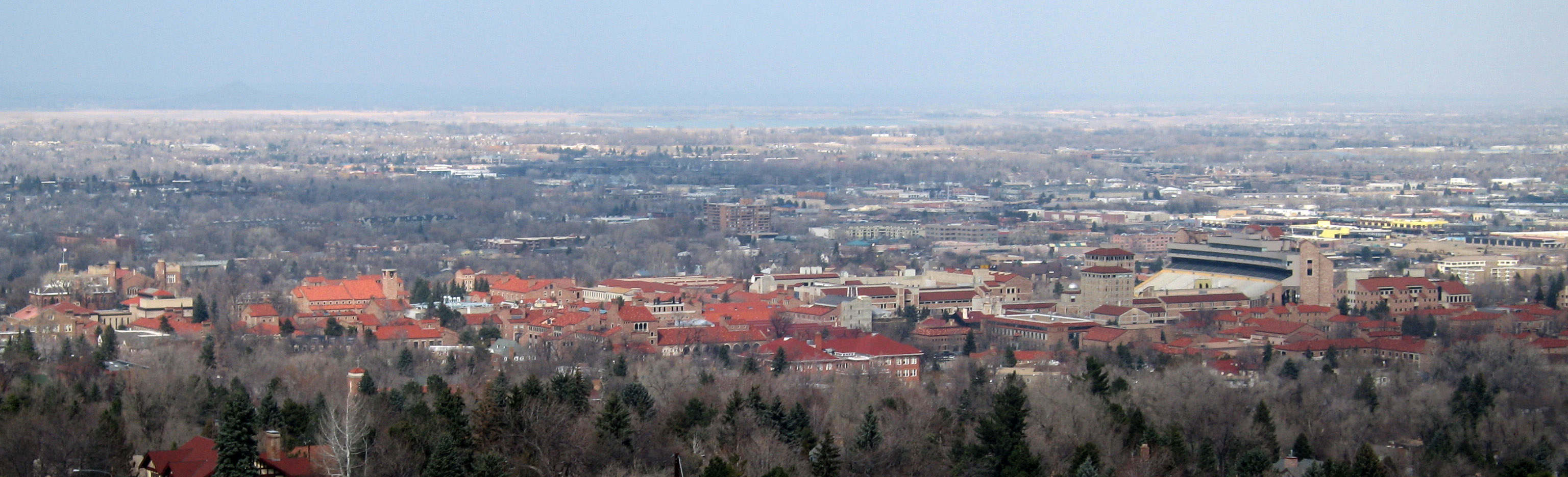 The CU Boulder Campus.