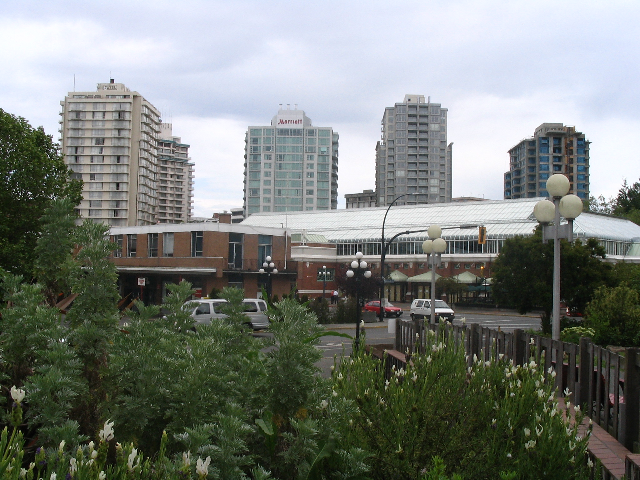 Victoria skyline as of 2006