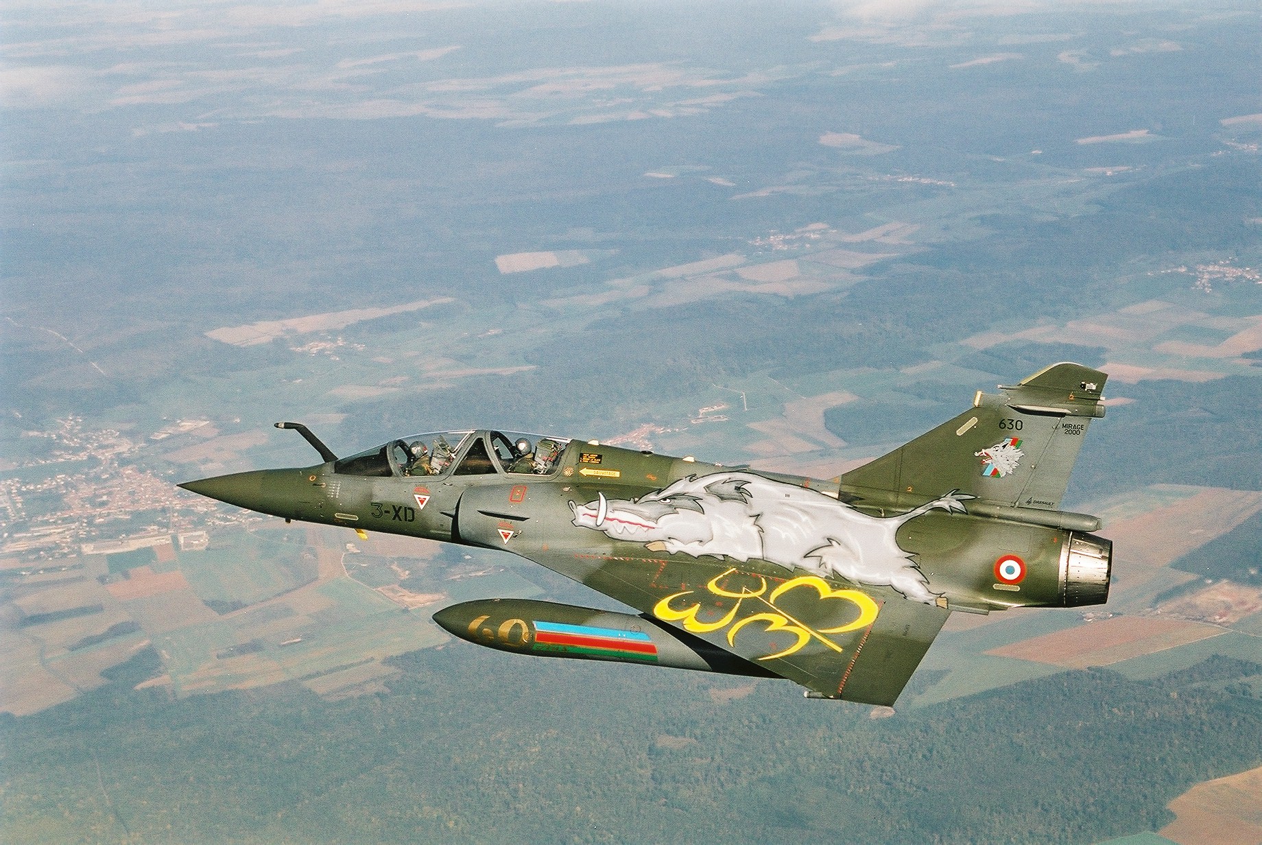 Special livery for the 60th anniversary of 3/3 squadron
