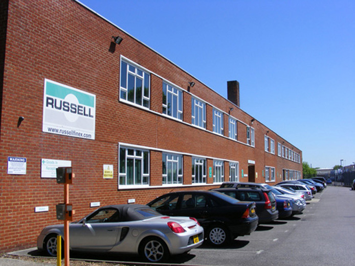 Russell Finex headquarters in Feltham, UK