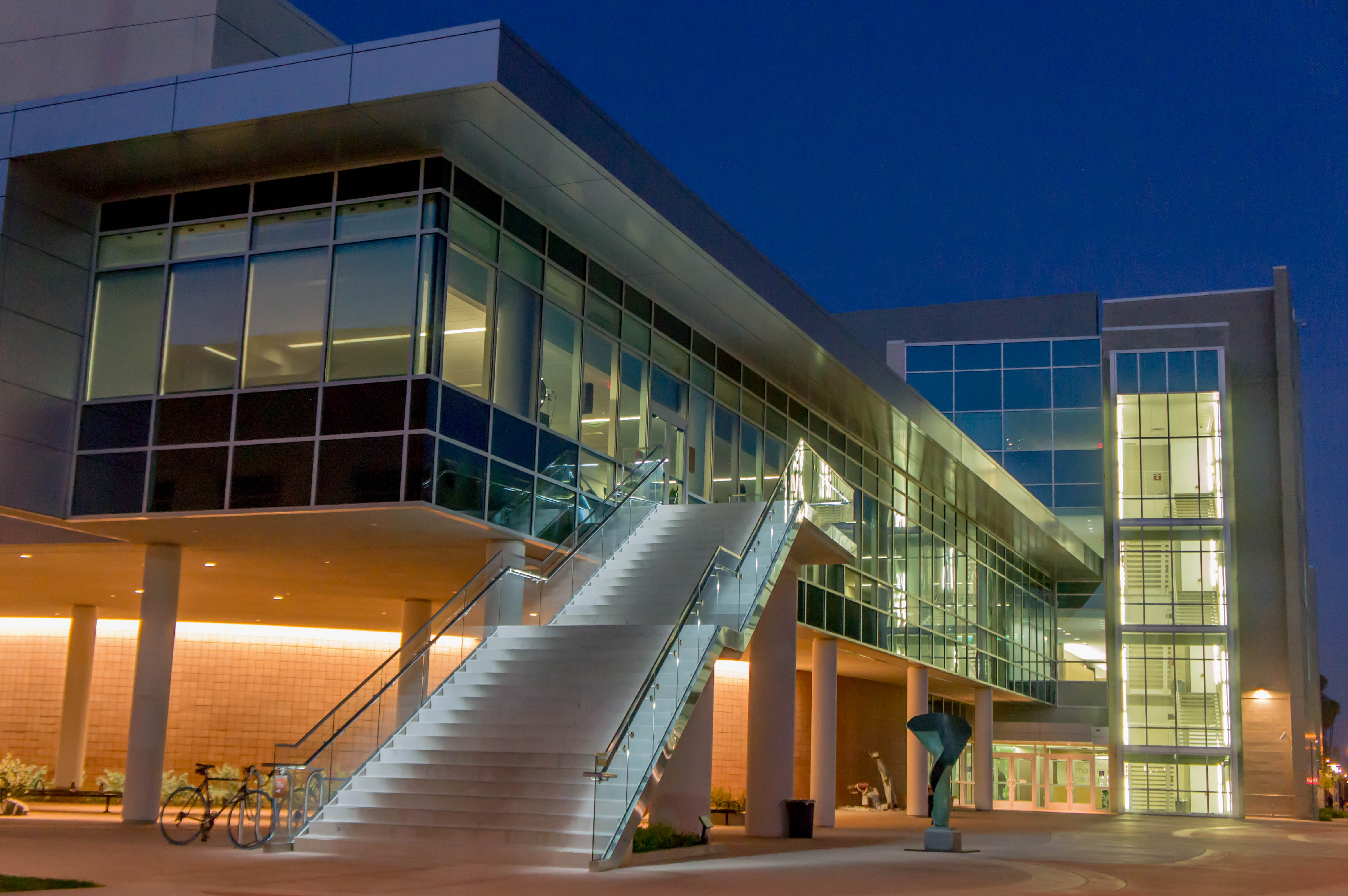 The Health Education Center is the main building for the College of Podiatric Medicine. It first opened for classes in January of 2010.