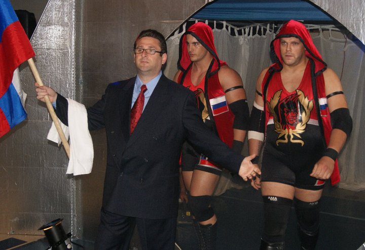 The Red Devil Fight Team w/ manager Dr. Red Tyler