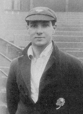 Herbert Sutcliffe in the early years of his first-class career.