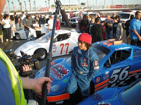 BWeaver Interview|Brandon Weaver is interviewed after a race, 2011