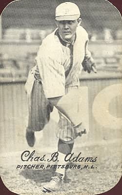 Babe Adams (pictured) pitched for the Cardinals in 1906.