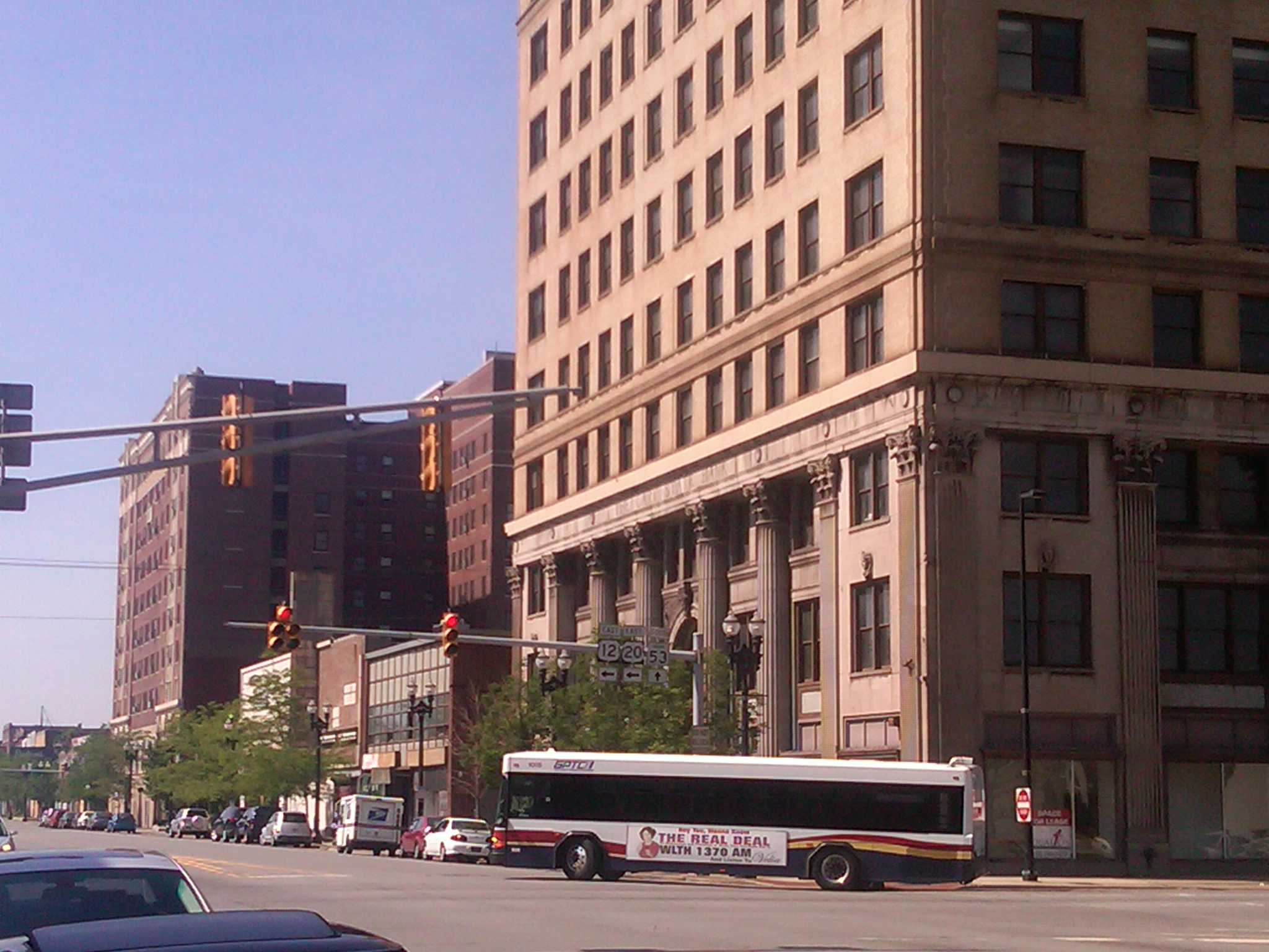 Downtown Gary, looking south.