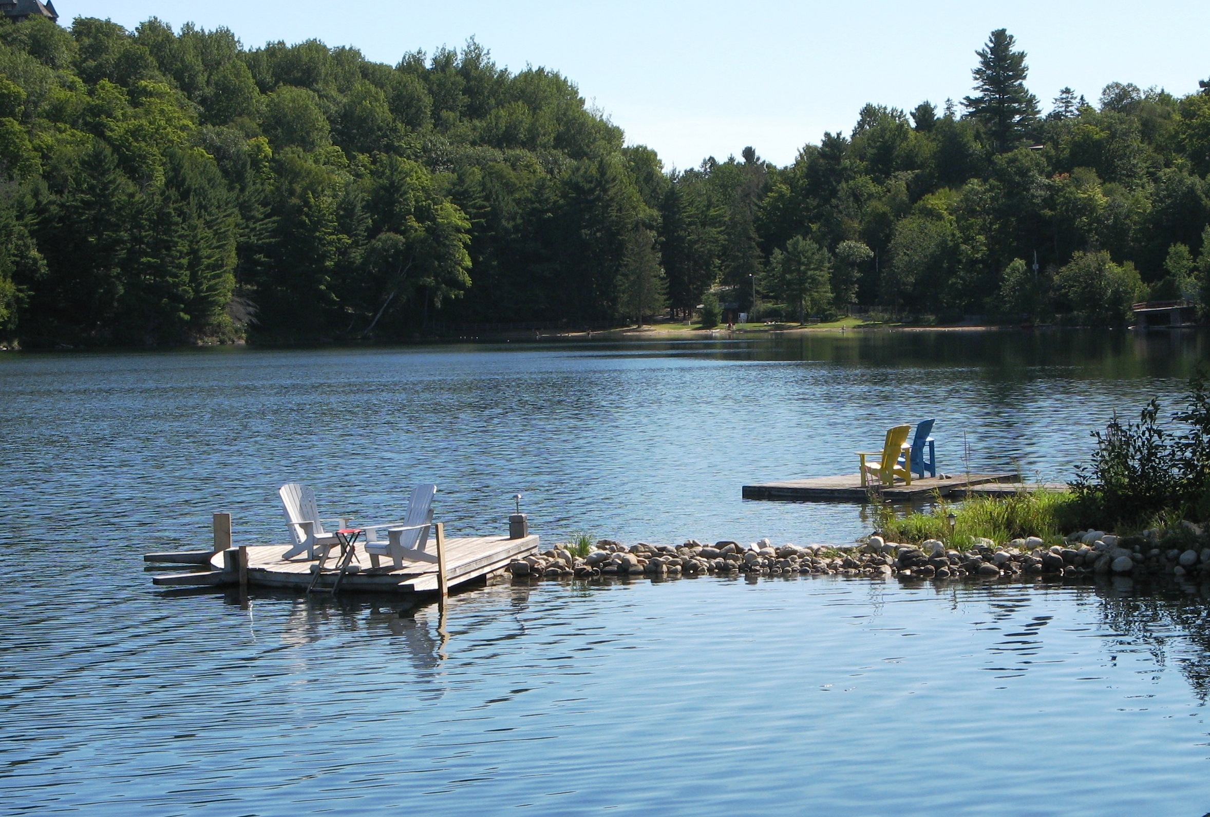 Property dump filled at Meech Lake|Meech Lake dump filled to extend property, dock built without permit.