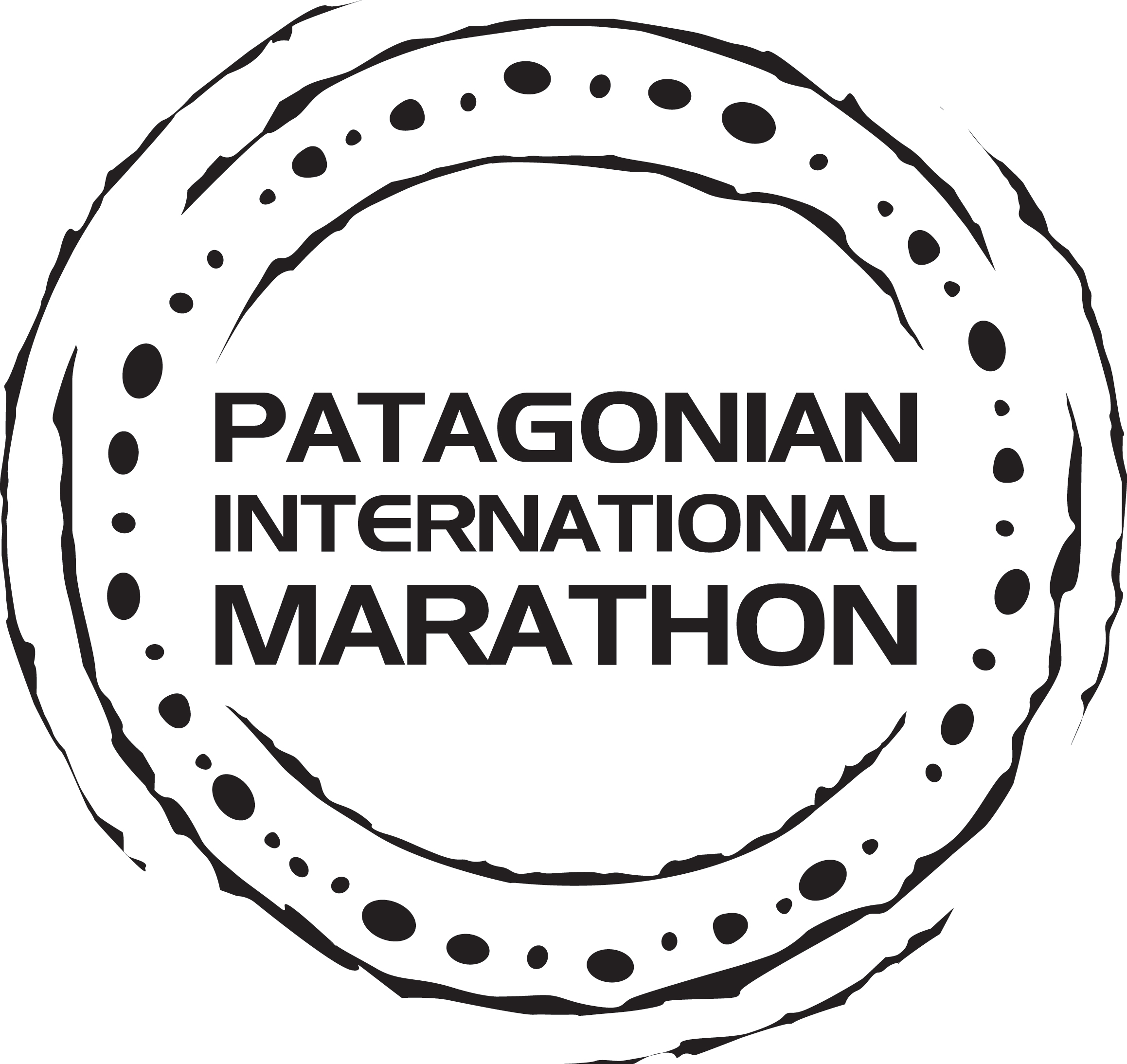 The Patagonian International Marathon logo.