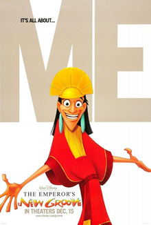 Promo poster for Disney's The Emperor's New Groove