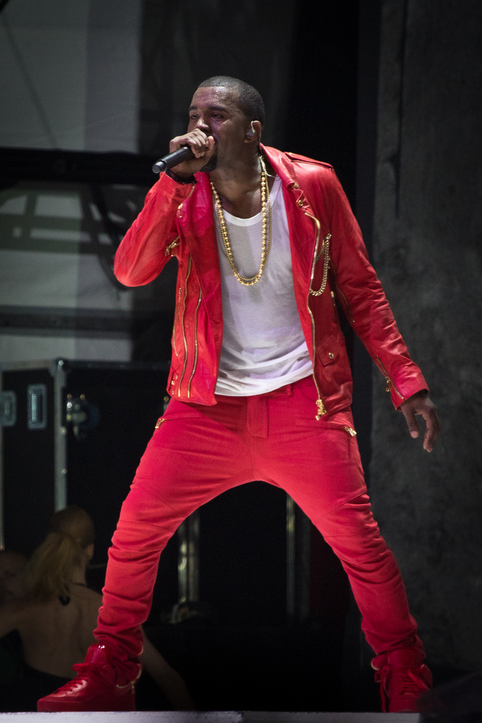 Kanye West, the first rapper to occupy the number-one spot with his 2010 album My Beautiful Dark Twisted Fantasy. Kanye West, the first rapper to occupy the number-one spot with his 2010 album My Beautiful Dark Twisted Fantasy.