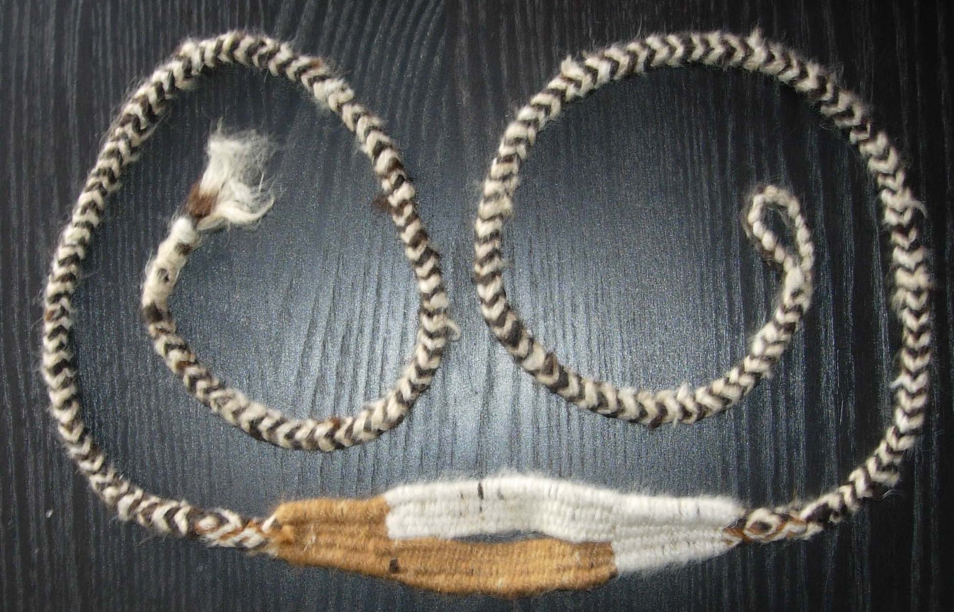 An Incan sling found in the Andes mountains