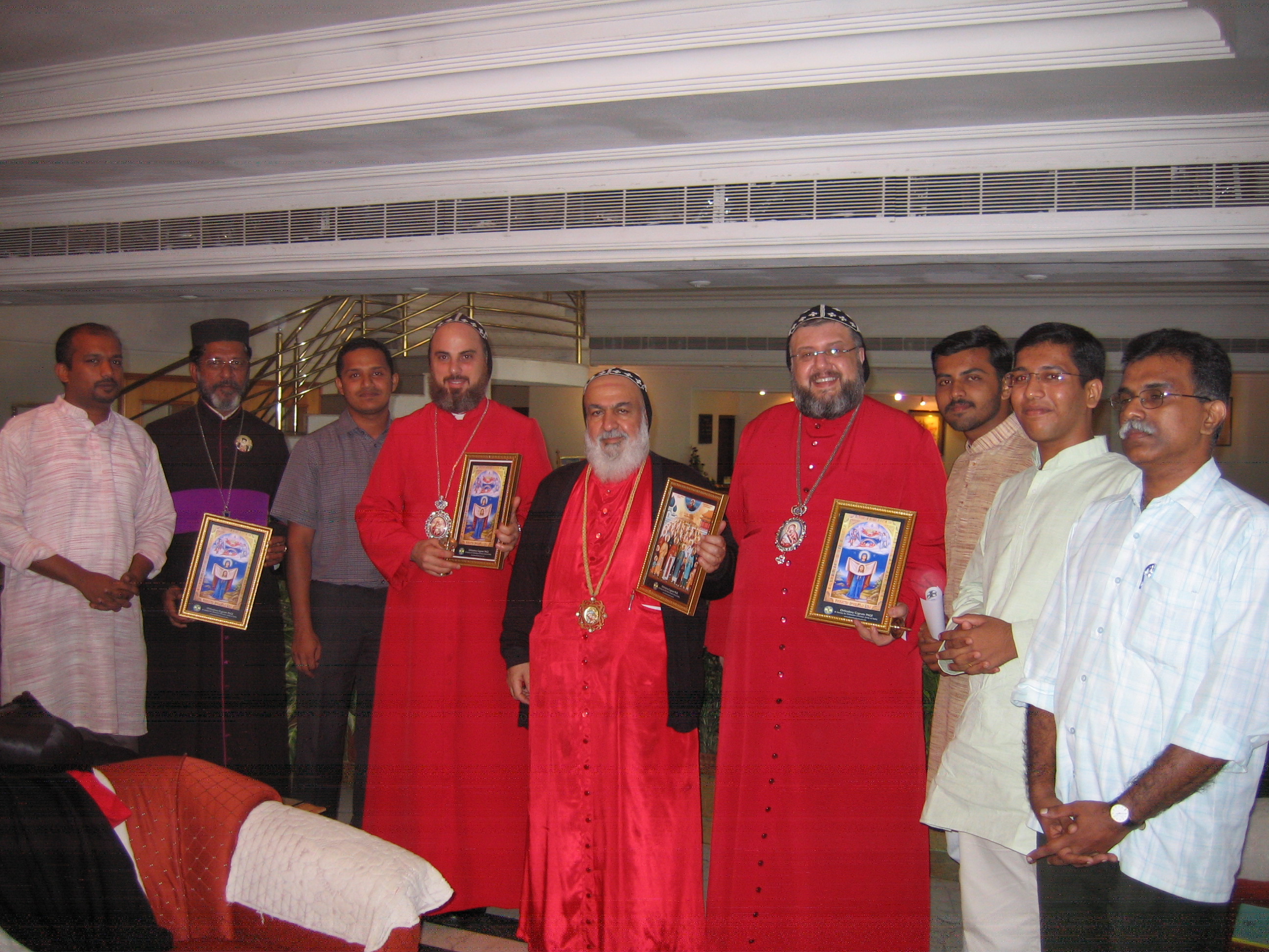 Historic meeting with Syrian Orthodox Syrian Orthodox Patriarchal delegation to India