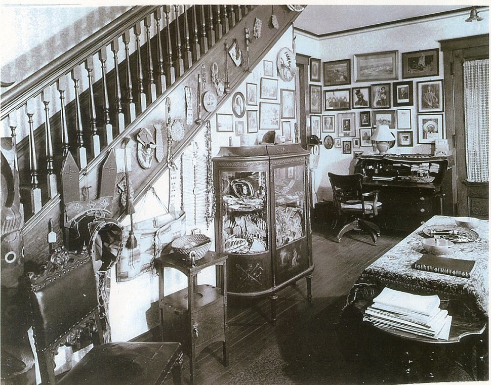 The Wigwam in Du Bois, PA, was the home of Major Israel McCreight's famous Native American collection.