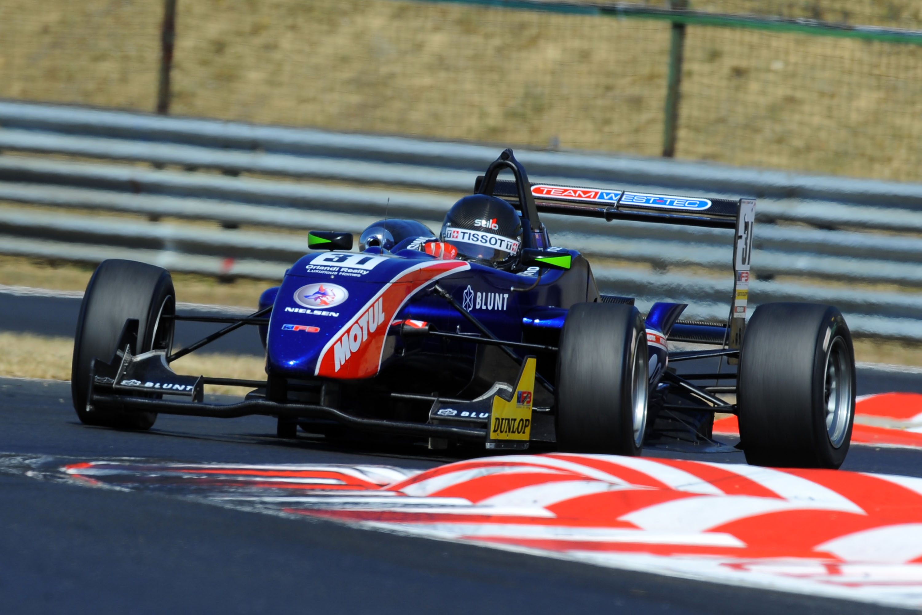 Chris Vlok in European F3 Open, Hungaroring 2012