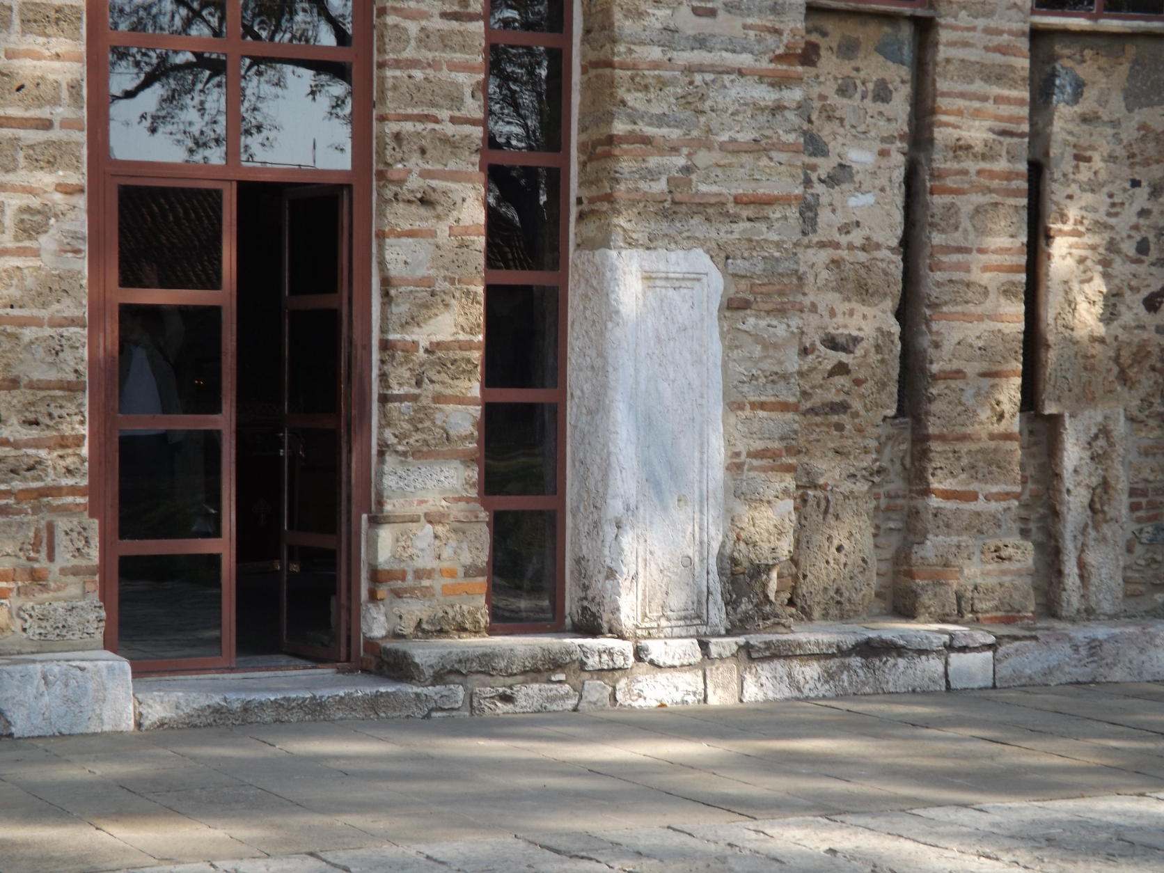 Entrance of the Monastery of Gracanica.
