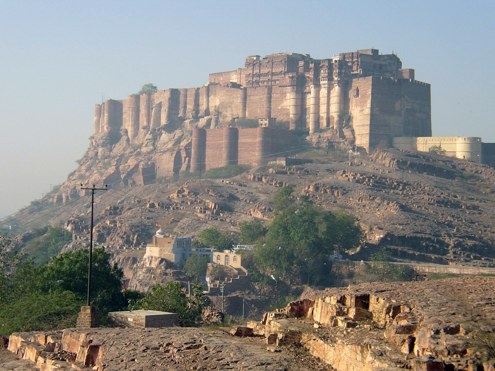 Mehrangarh Fort, the ancient home of the Rathore rulers of Marwar.