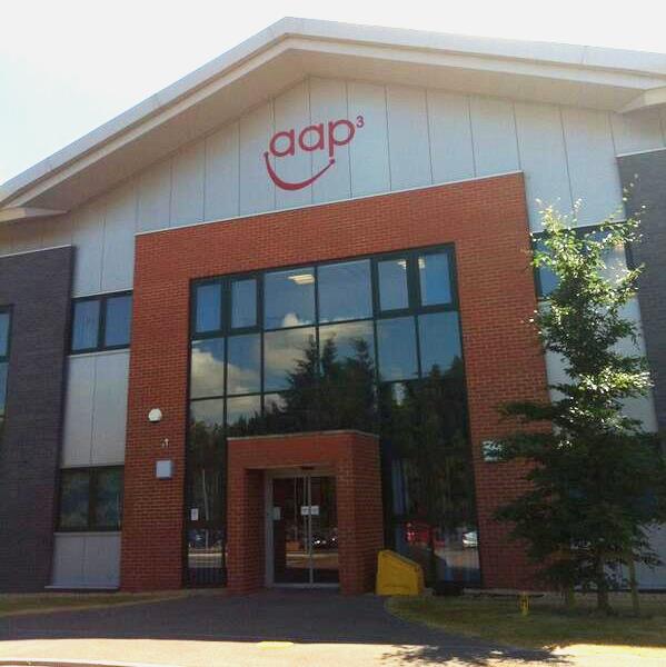 The head office of aap³ in Chilworth, Southampton