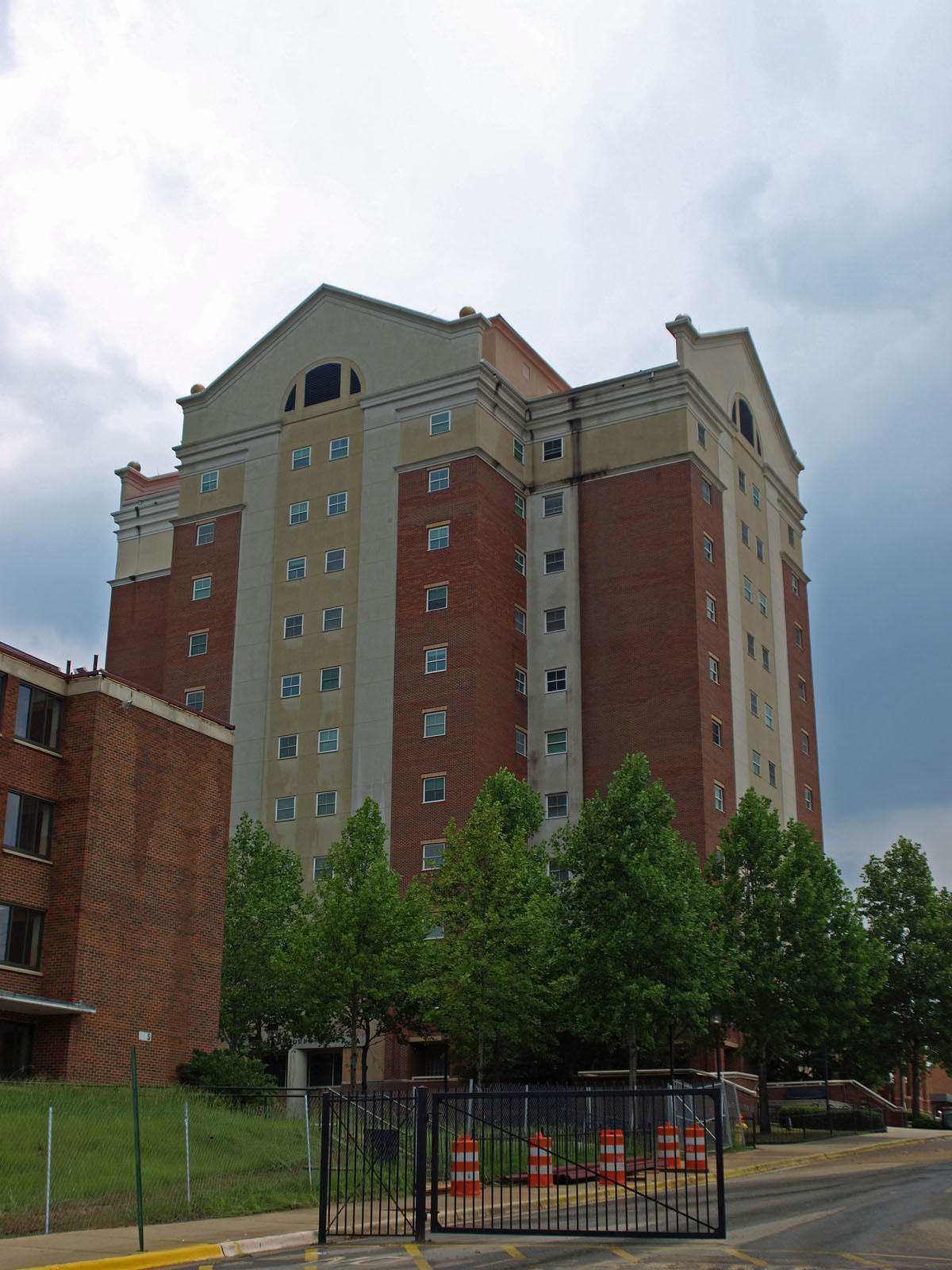 C.J. Dunn Tower on the campus of ASU