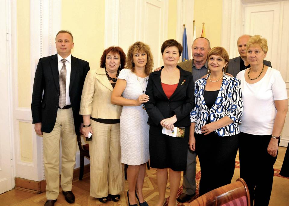 March of Life in Poland, Lia Shemtov, Bozena Gasiorowska (Helping Hand Coalition),Peter Loth, Hanna Gronkiewicz-Waltz, Charlotte Bittner, Pastor Jobst Bittner (TOS Ministries Germany) March of Life in Poland, Lia Shemtov, Bozena Gasiorowska (Helping Hand Coalition),Peter Loth, Hanna Gronkiewicz-Waltz, Charlotte Bittner, Pastor Jobst Bittner (TOS Ministries Germany)