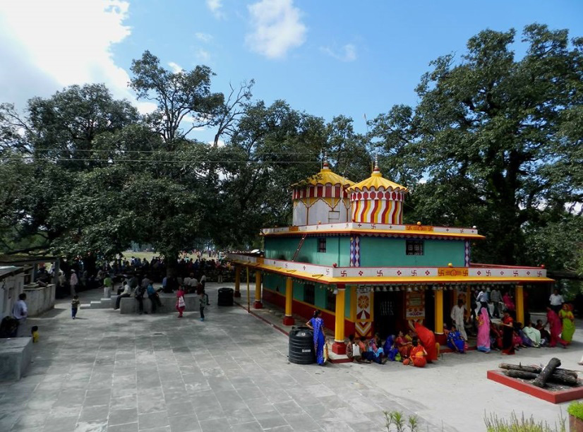 Dhauli Nag Temple, Near Vijaypur, Bageshwar, Uttarakhand in India