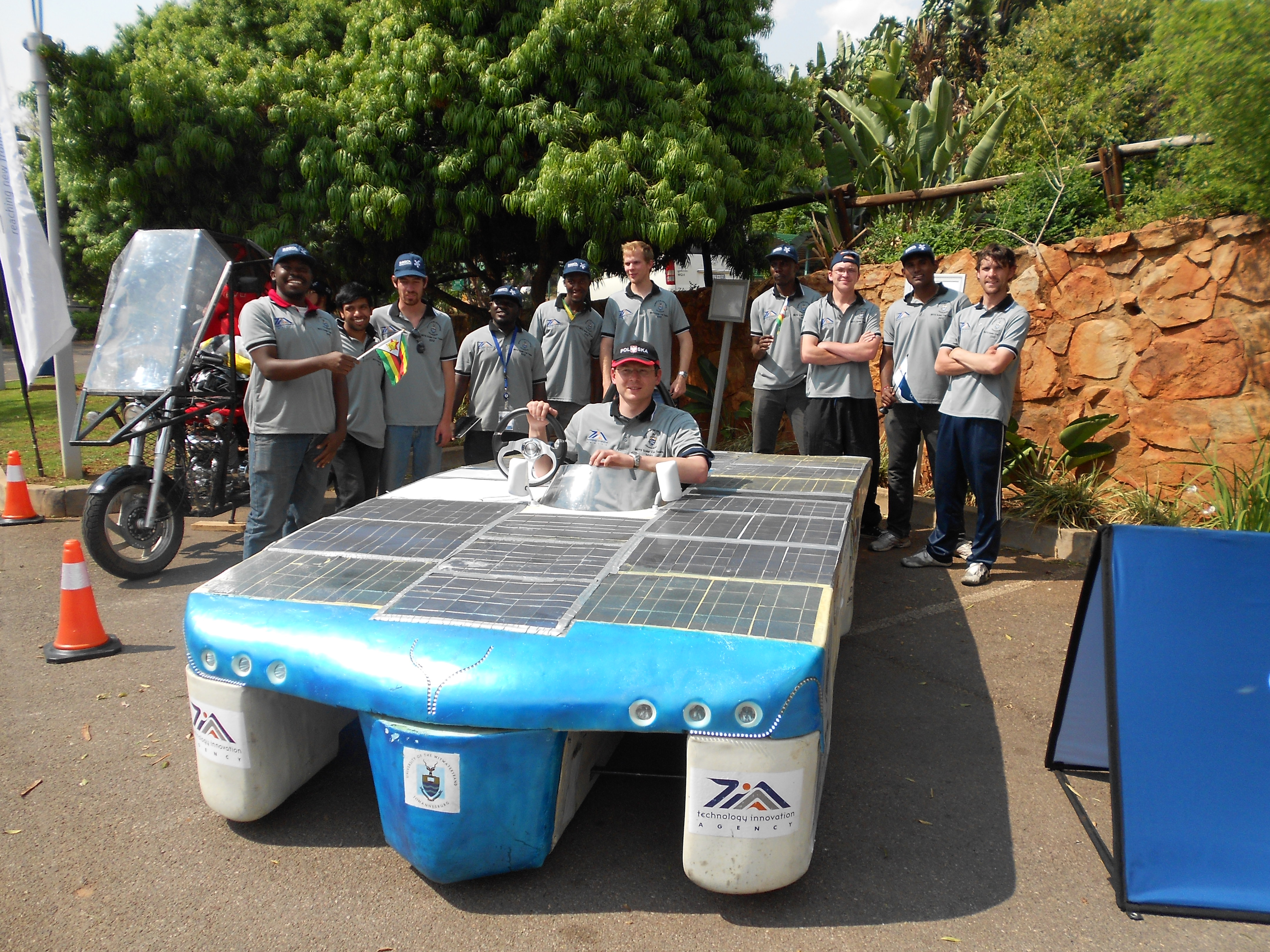 WSS-1 (Wits Super Solar 1), the first generation Wits solar car