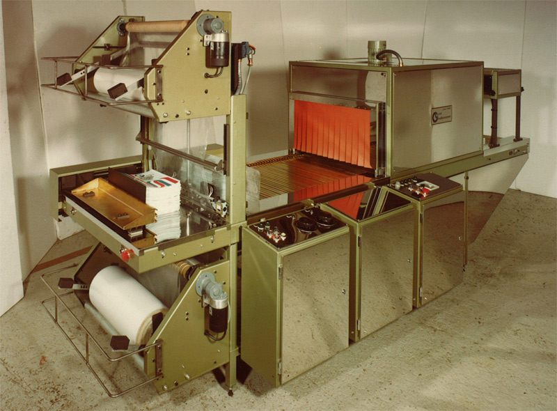 1970 : Shrink wrapper