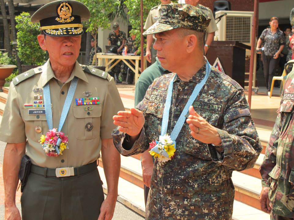 BG Marcelo Javier Jr and COMMO George Cataneo, AFP Deputy J9.